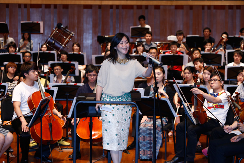 朱曼铃在交流会上致辞1