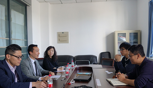 駐天津聯絡處到訪天津大學天津市集成電路設計中心和天津國際生物醫藥聯合研究院1