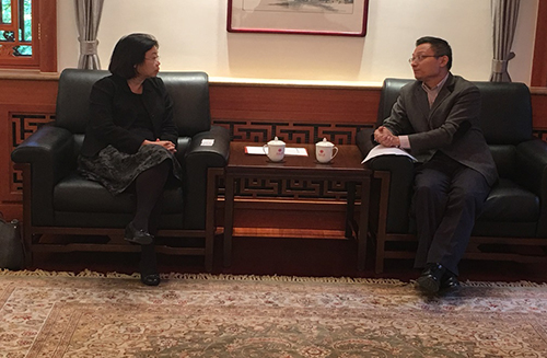 驻京办到访北京大学1