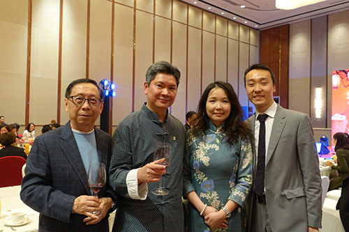 驻天津联络处出席香港商会春茗晚宴1