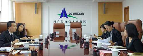 驻天津联络处访问西青区1 驻天津联络处访问西青区1