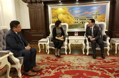 驻京办主任及驻辽宁联络处到访哈尔滨市2