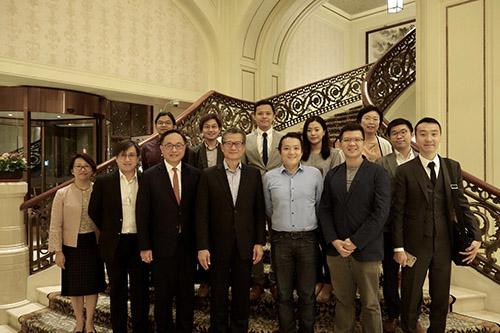 驻京办主任及驻天津联络处陪同财政司司长及创新及科技局局长访问天津1