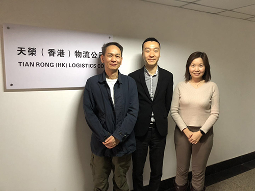 驻天津联络处探访天津市河西区港资企业1