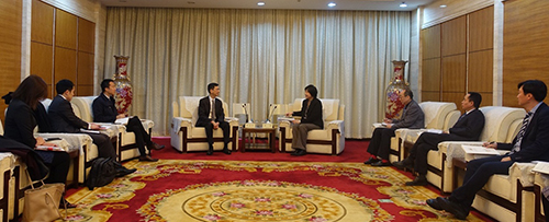 驻京办主任访问天津2