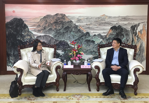 驻辽宁联络处拜访辽宁省大连市政府部门1