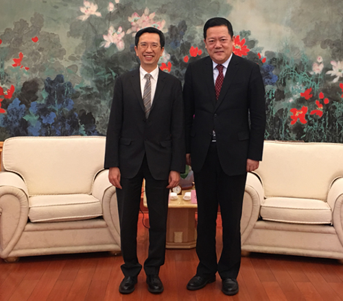 駐京辦主任訪問遼寧省大連市1