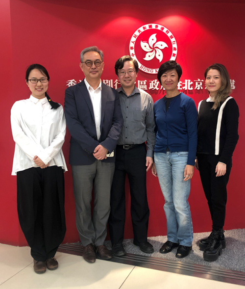 城市当代舞蹈团到访驻京办1