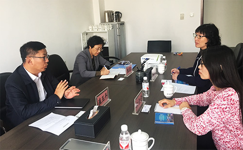 驻辽宁联络处访问黑龙江省哈尔滨市2