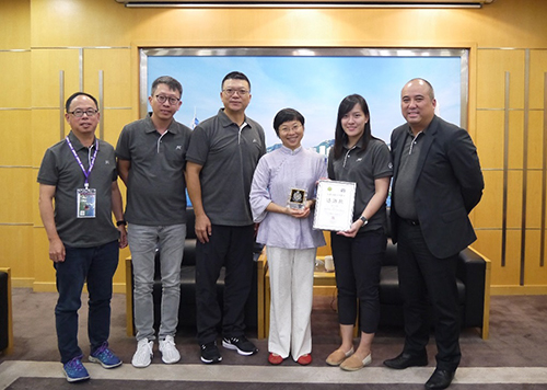 大嶼山區少年警訊代表團到訪駐京辦1