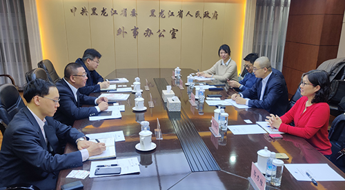 驻辽宁联络处访问黑龙江省哈尔滨市6