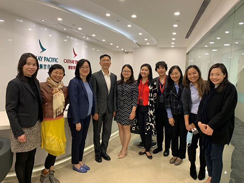 驻京办主任访问国泰航空公司北京代表处1