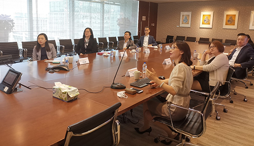 驻京办主任访问东亚银行（中国）有限公司北京分行2