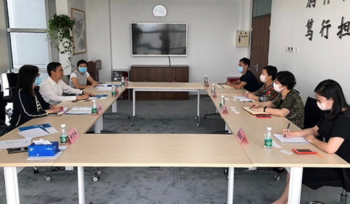 驻京办一行与贸促会企业权益保护中心及商事法律服务中心代表会面交流