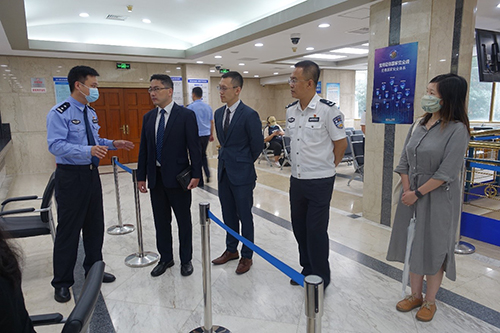 驻京办及驻天津联络处与天津市港澳工作办公室及公安局出入境管理局会面2