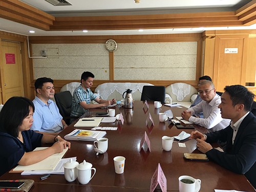 驻天津联络处与天津市发改委、商务局及科技委员会会面1