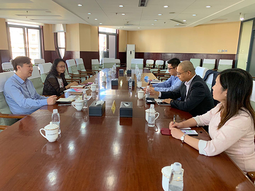 驻天津联络处与天津市发改委、商务局及科技委员会会面1