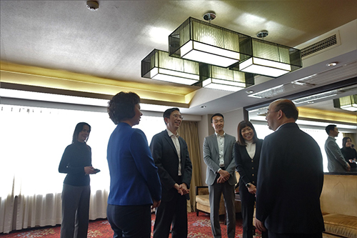 驻京办主任访问天津市2