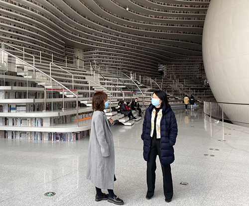 驻天津联络处访问天津市滨海新区2