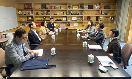 天津市政协港澳台侨和外事委主任到访驻京办1