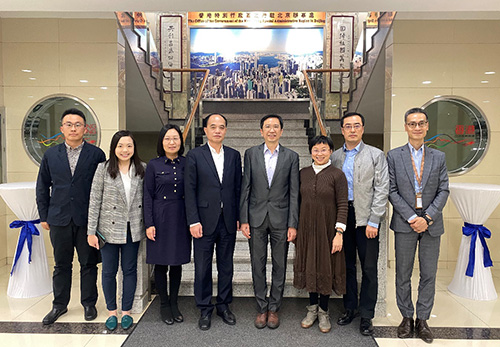 天津市政协港澳台侨和外事委主任到访驻京办2