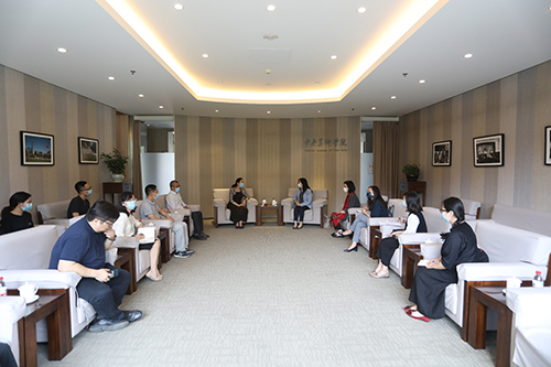 驻京办副主任拜访中央美术学院1