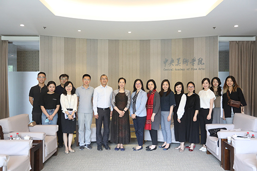 驻京办副主任拜访中央美术学院2