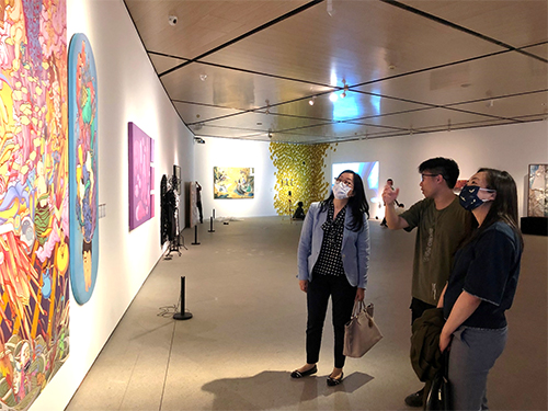 驻京办副主任拜访中央美术学院3