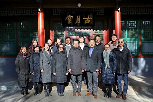 駐京辦主任到訪清華大學2