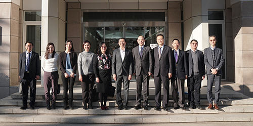 驻京办主任访问中国现代国际关系研究院1