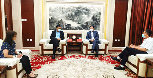 驻辽宁联络处访问黑龙江省哈尔滨市2