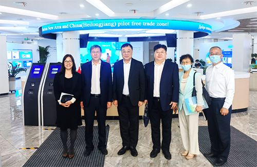 驻辽宁联络处访问黑龙江省哈尔滨市5