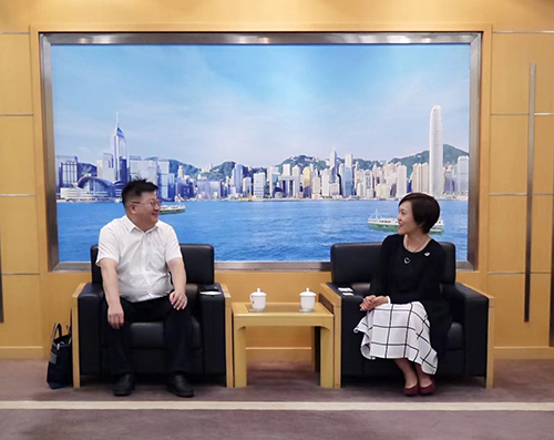 黑龙江省港澳事务办公室到访驻京办2