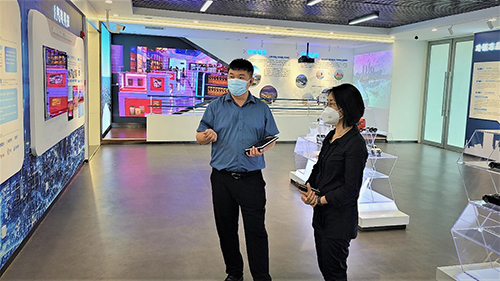 驻天津联络处考察天津市滨海新区1