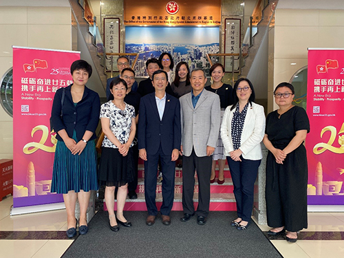 北京市港澳办到访驻京办1