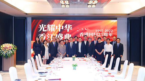 駐京辦主任出席「光耀中華 香江盛典」活動1