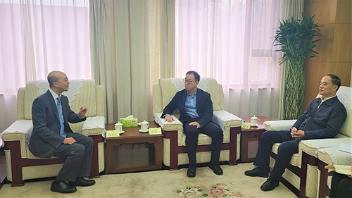 驻天津联络处拜访天津市政协1