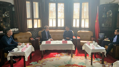 驻天津联络处拜访天津市工商业联合会1