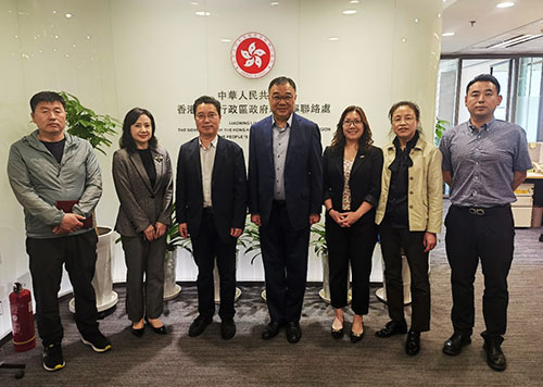 瀋陽市商務局與瀋陽市和平區滿融經濟區訪問駐遼寧聯絡處1