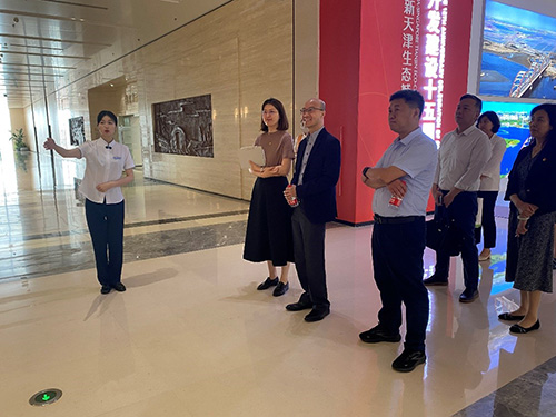 驻天津联络处考察天津滨海新区_1 驻天津联络处考察天津滨海新区1