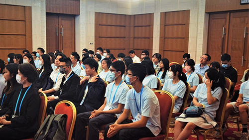 驻天津联络处出席香港青年交流实习团结业礼2