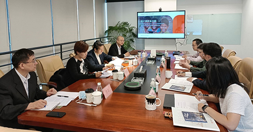 駐京辦主任與北京佰才邦技術股份有限公司董事長孫立新會面1