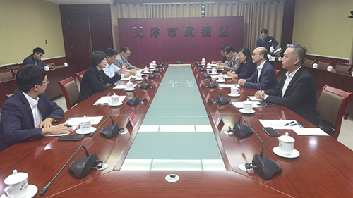 駐天津聯絡處考察天津市武清區1