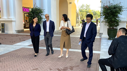 駐天津聯絡處考察天津市武清區2