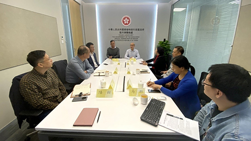 秦皇岛外事和商务局一行到访驻天津联络处1
