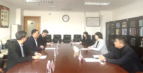 駐遼寧聯絡處訪問遼寧省大連市1