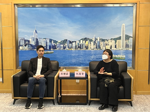 駐京辦副主任與立法會議員吳傑莊會面1