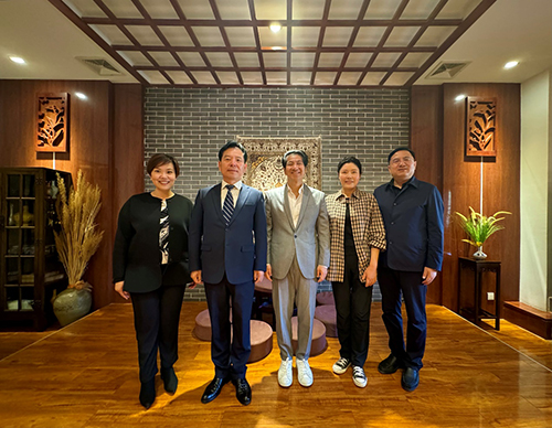 駐京辦主任訪問甘肅省1