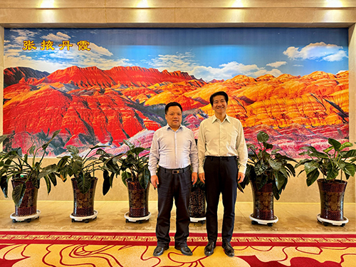 駐京辦主任訪問甘肅省3