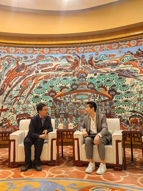 駐京辦主任訪問甘肅省4